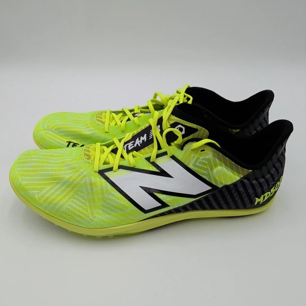 New Balance MD500 v9 Spike‎ Men's Size 11.5 NEW MISSING SPIKES READ Neon Green